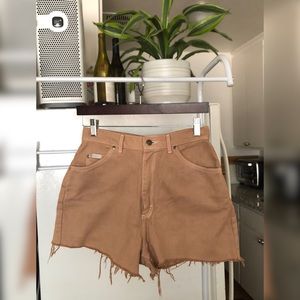 Custom Made Lee High-Waisted Vintage Shorts